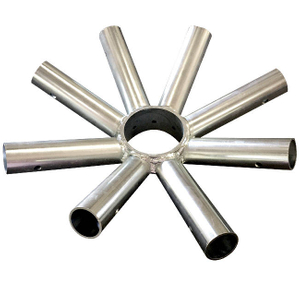  تصنيع الصفائح المعدنية المخصصة الفولاذ المقاوم للصدأ قطع الليزر لحام الأنابيب